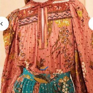 Ulla Johnson Rana blouse - cardinal -size 4.  Great condition.